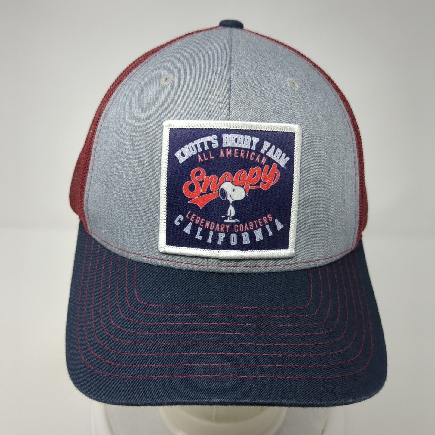 Snoopy All American Legendary Coasters Snapback Trucker Hat Multi OS Richardson