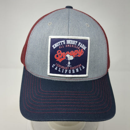 Snoopy All American Legendary Coasters Snapback Trucker Hat Multi OS Richardson