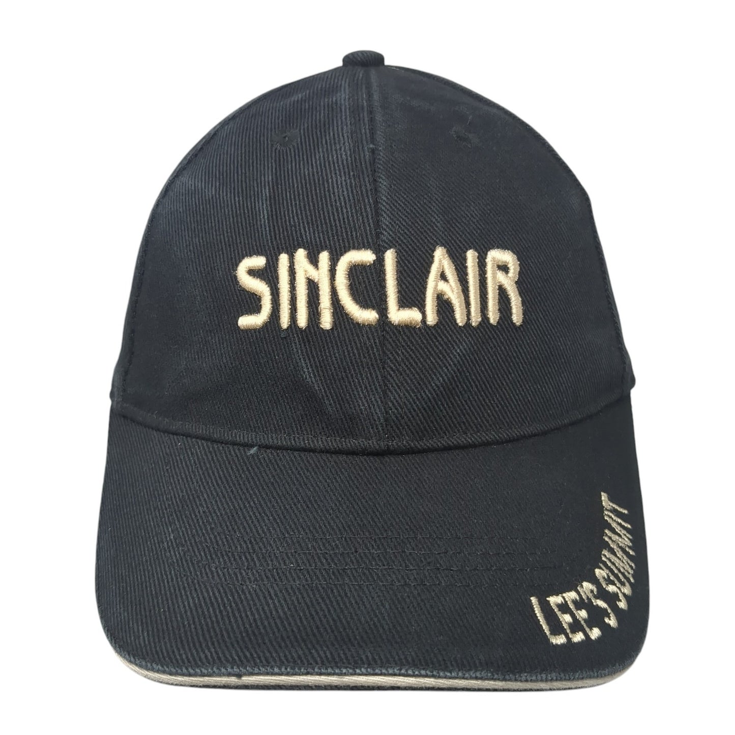 Sinclair Lee's Summit Strapback Hat Black One Size Adjustable Outdoor