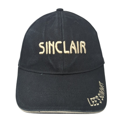 Sinclair Lee's Summit Strapback Hat Black One Size Adjustable Outdoor