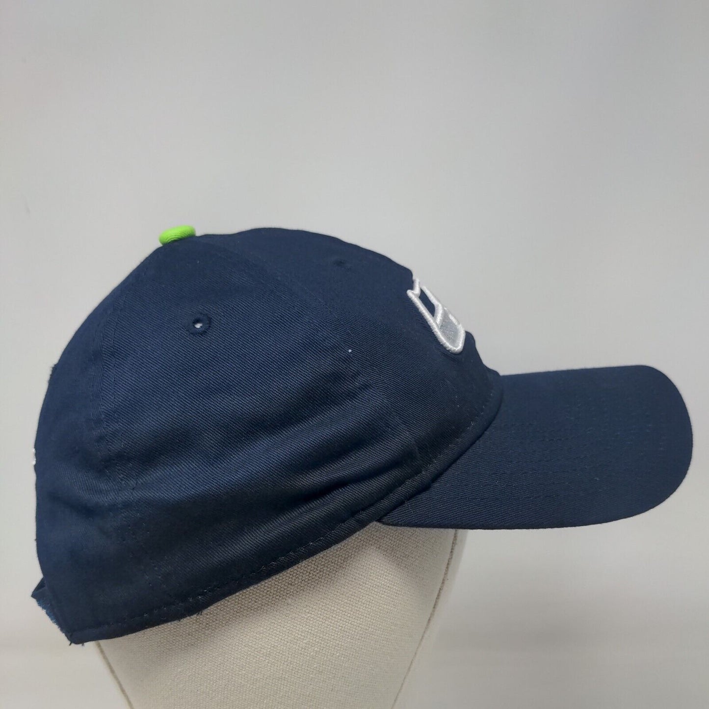 New Era Women's Strapback Hat Blue Embroidered Seattle Seahawks Logo 9Forty