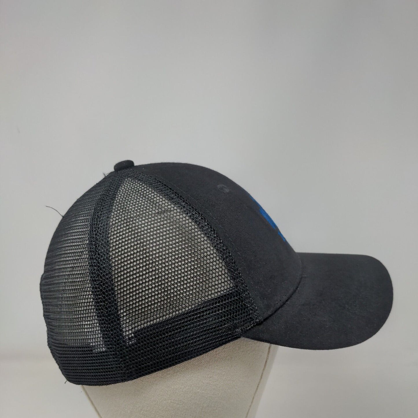 Milagro Tequila Snapback Mesh Back Trucker Hat Black One Size Embroidered