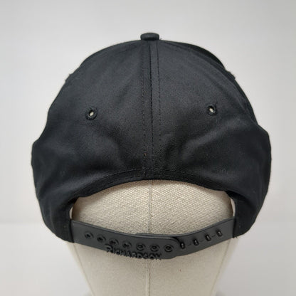 Boise Cascade Snapback Hat Black Large Pro Twill Richardson 6 Panel