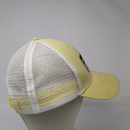 Patagonia Mountain Snapback Trucker Hat Yellow One Size Mesh Back