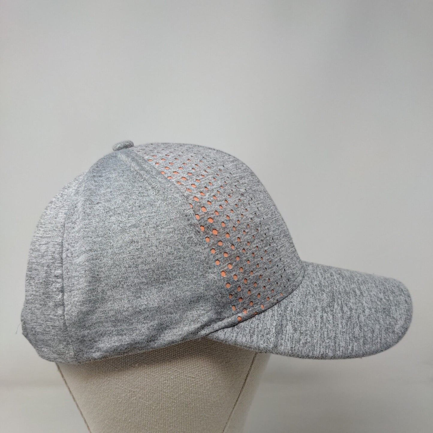 OTF Strapback Hat Gray One Size Adjustable Lightweight Breathable 6 Panel