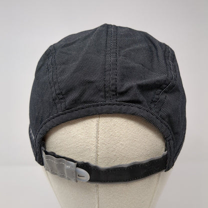 Nike Dri-Fit Strapback 5 Panel Cap Gray OS Adjustable Lightweight Quick Dry