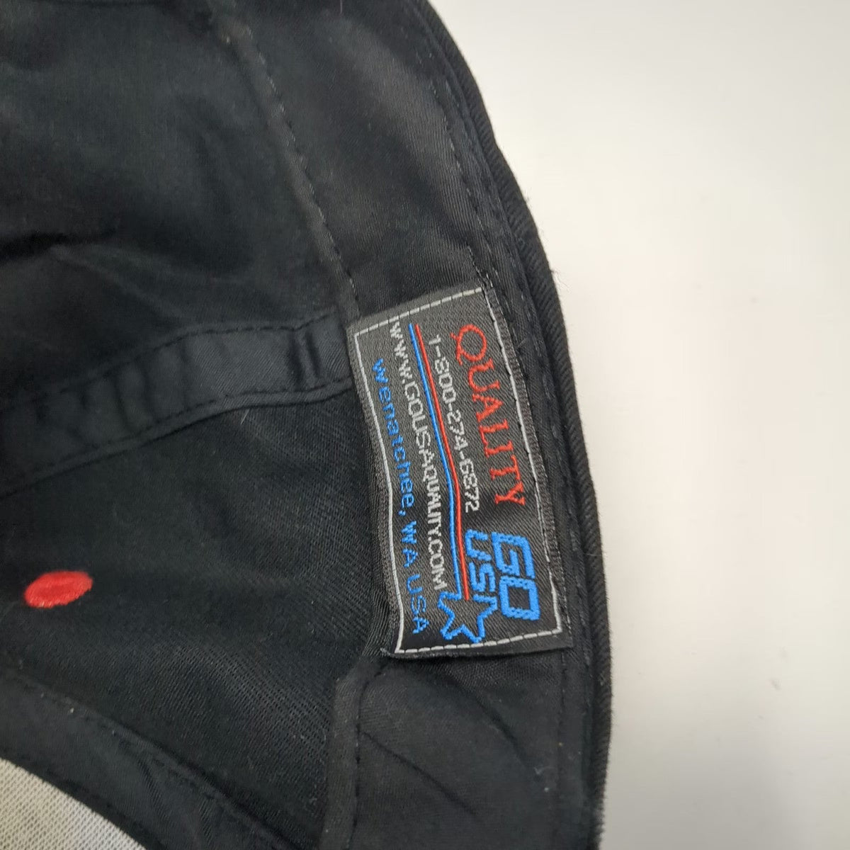 Otto Haney Truckline Baseball Cap Black OSFM Flames Embroidered Strapback Hat
