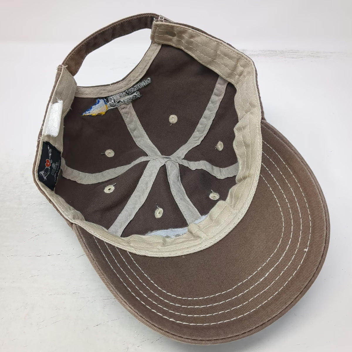 Top Spirit Baseball Cap Brown One Size St Moritz Engadin Mountains Slideback Hat