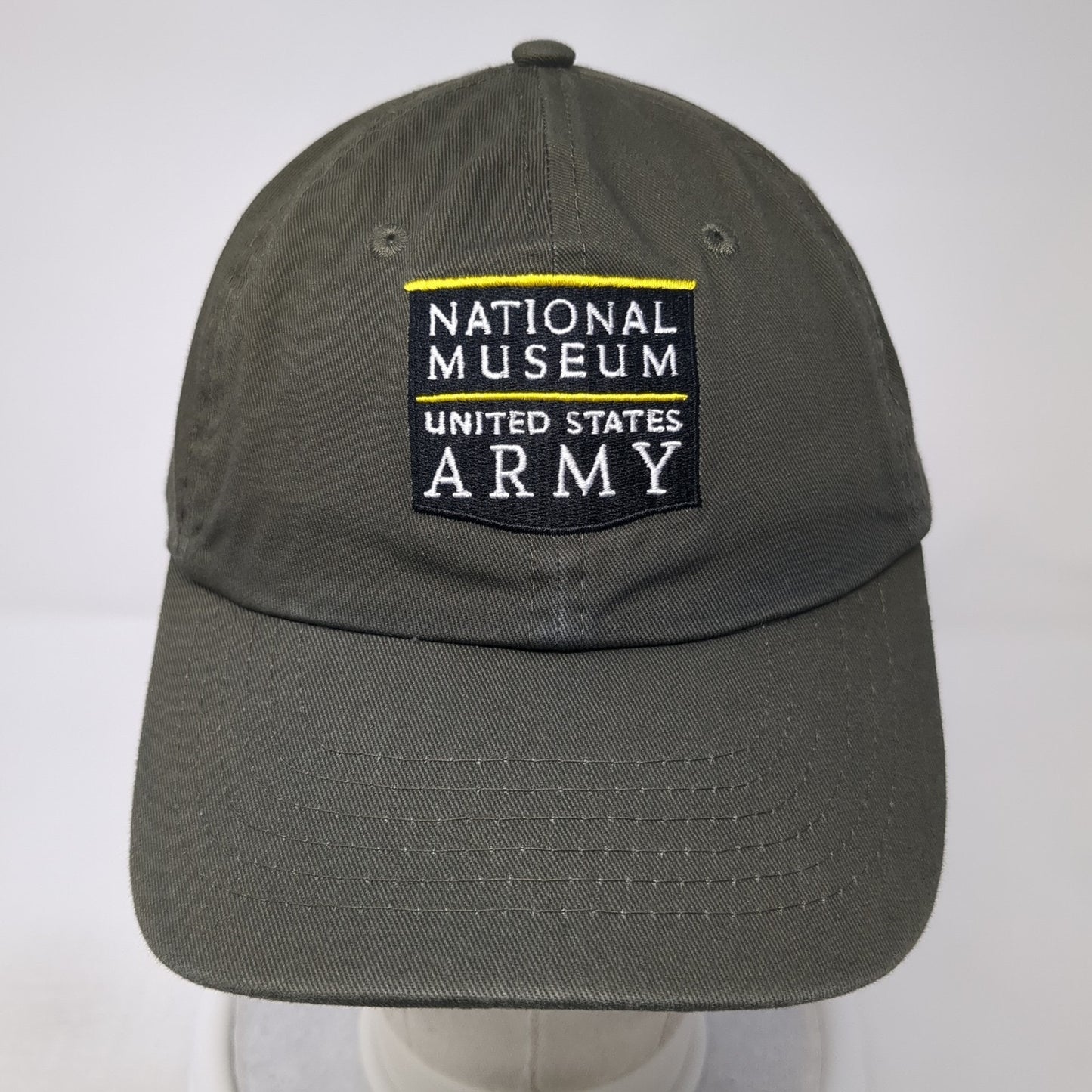 National Museum United States Army Baseball Cap Brown OS Adjustable Embroidered