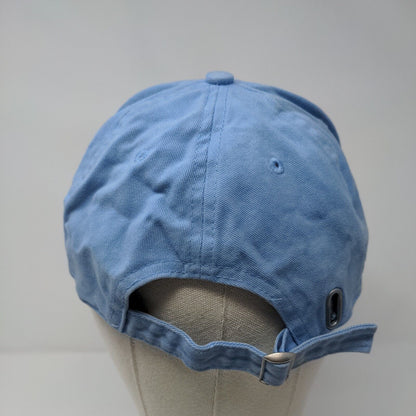 Route 66 Slideback Hat Blue OSFM Adjustable Vented Holes 6 Panel Blank