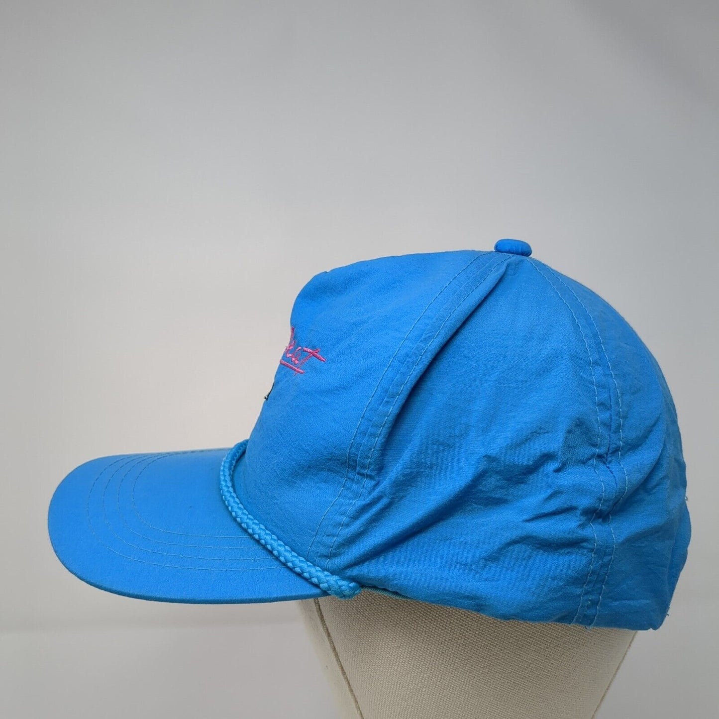 Vintage Chevrolet Snapback Trucker Hat Blue OSFA The Heartbeat of America