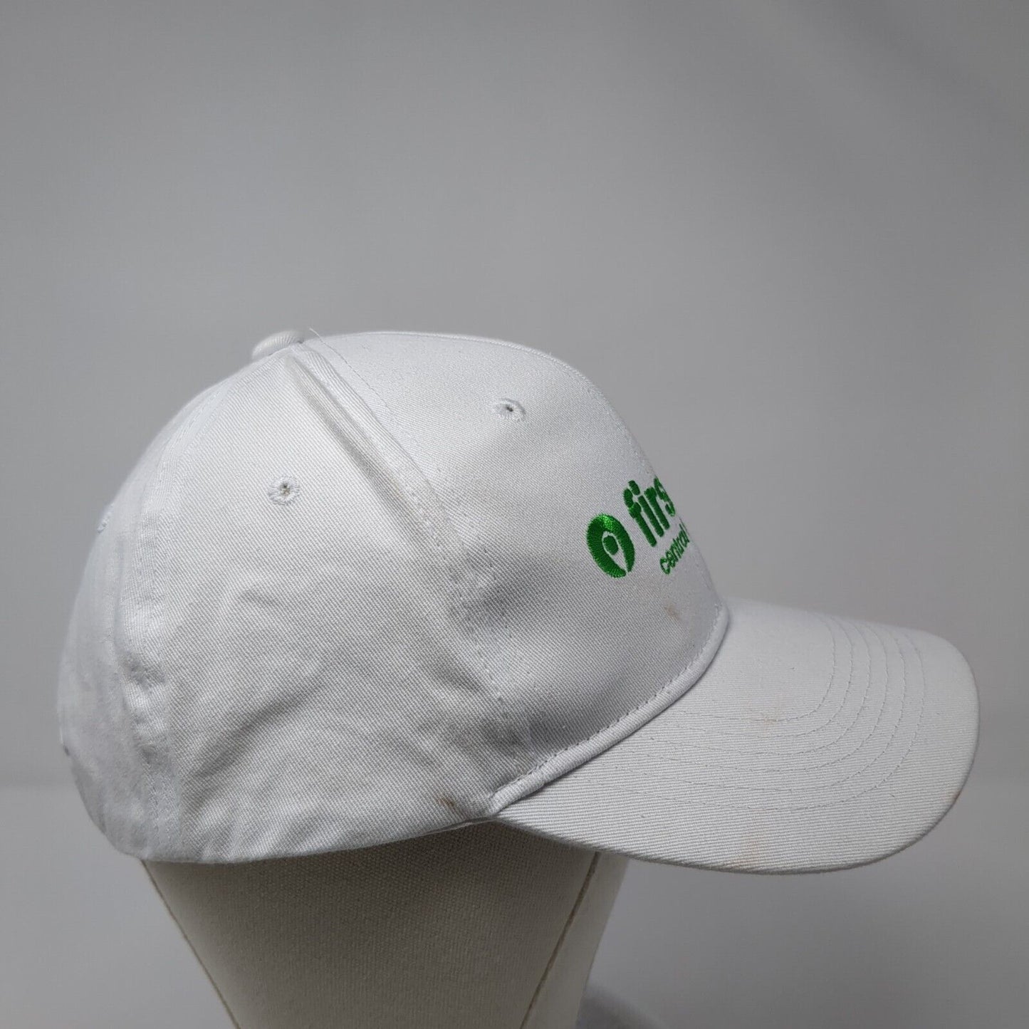 First Tee Central Florida Strapback Hat White One Size Adjustable