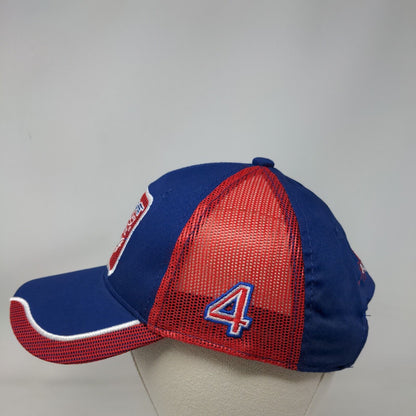 ABC Supply Co AJ Foyt Racing Strapback Hat Blue Red Embroidered Logo Indycar