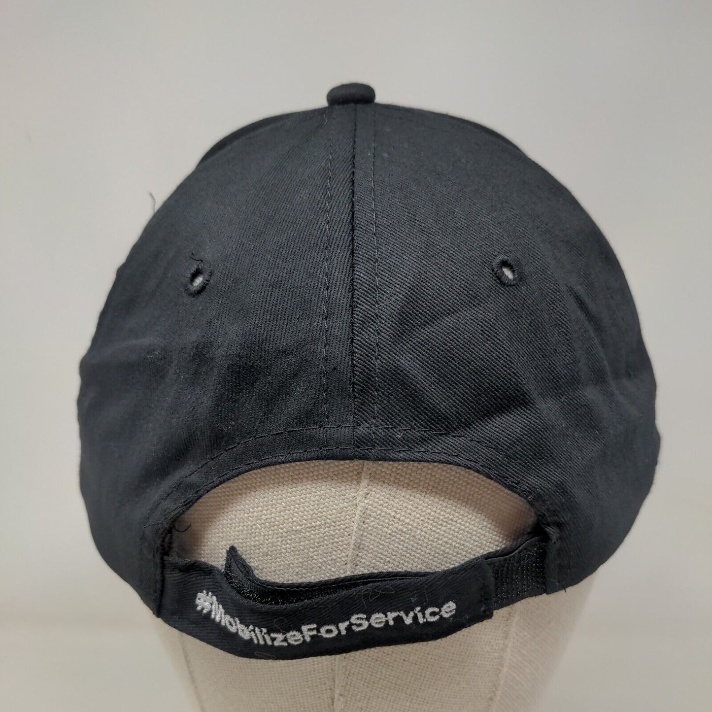 T-Mobile Strapback Hat Black One Size Embroidered Patriotic Camo