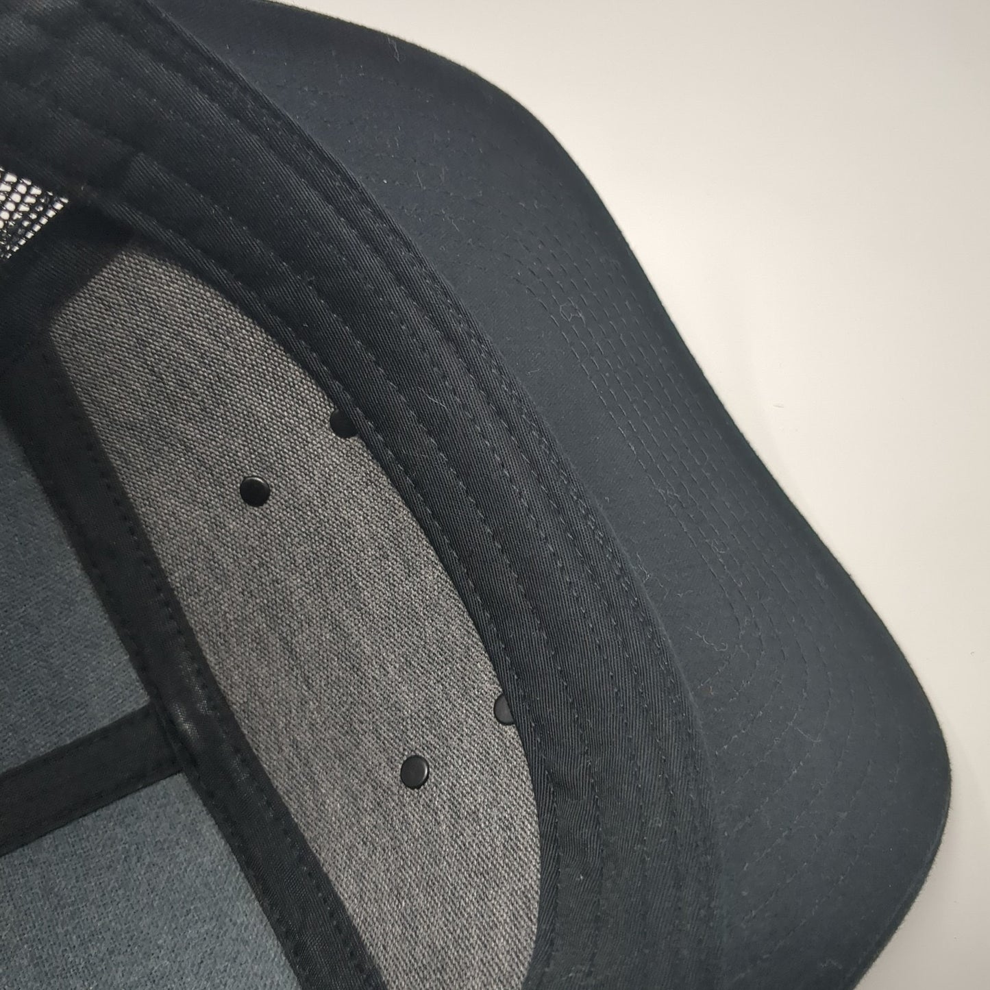 Idaho Prep Co. Patch Snapback Mesh Back Trucker Hat Black One Size