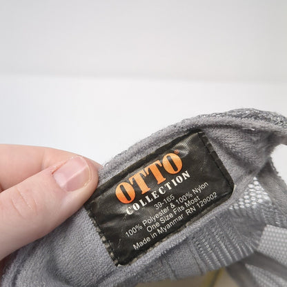 Let Us Worship Snapback Trucker Hat Gray OS Adjustable Mesh Back 6 Panel Otto