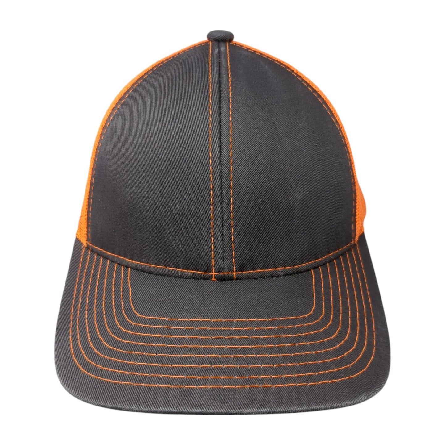 Dorfman Pacific Co Strapback Trucker Hat Multi OS Adjustable Mesh Back 6 Panel