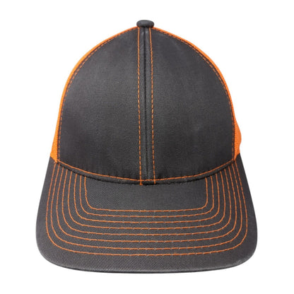 Dorfman Pacific Co Strapback Trucker Hat Multi OS Adjustable Mesh Back 6 Panel