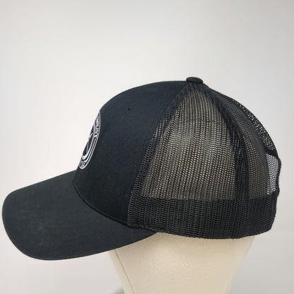 Yupoong Trucker Hat Black One Size Northwest Knives Mesh Snapback Logo Work Cap
