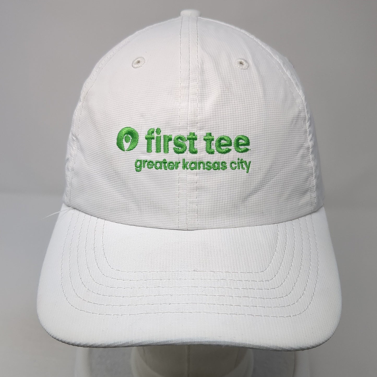 First Tee Greater Kansas City Strapback Hat White One Size Adjustable
