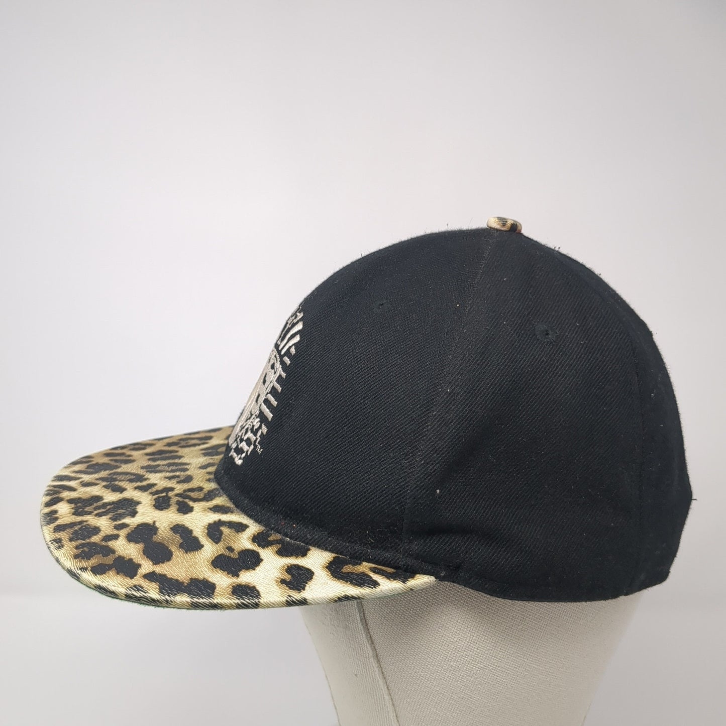 Last Kings Slideback Baseball Cap Multicolor One Size Adjustable Leopard Print