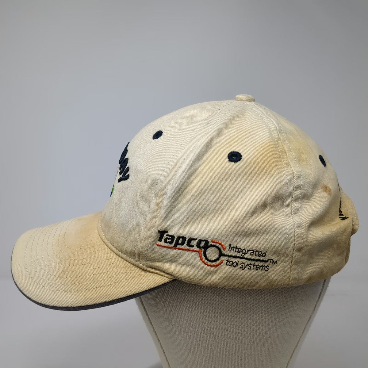 Fairway Baseball Cap Beige One Size Slideback Golf Wholesale Tapco Nailite Hat
