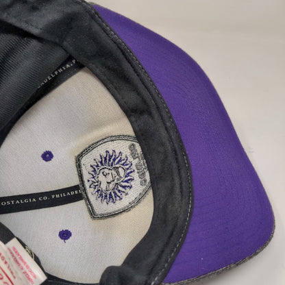 Mitchell & Ness Men's Snapback Hat Gray Embroidered Logo Orlando City Soccer