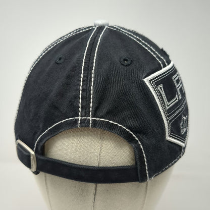 Reebok Los Angeles Kings NHL Hat Gray One Size Baseball Cap Contrast Stitching