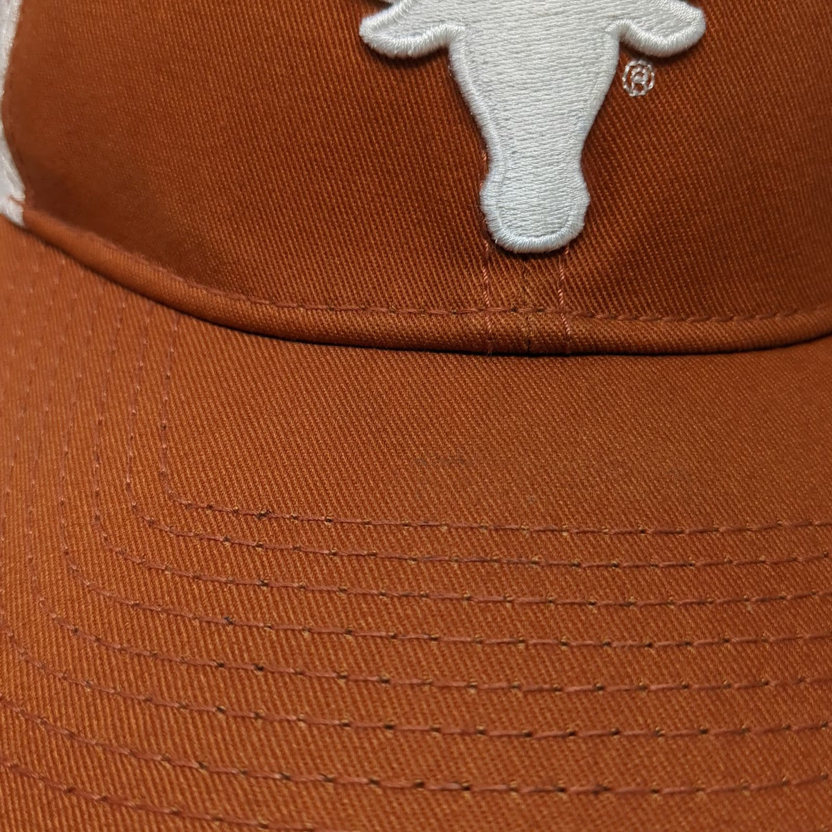 Texas Longhorns NCAA New Era Cap Brown White L Mesh Back Logo Stretch Hat