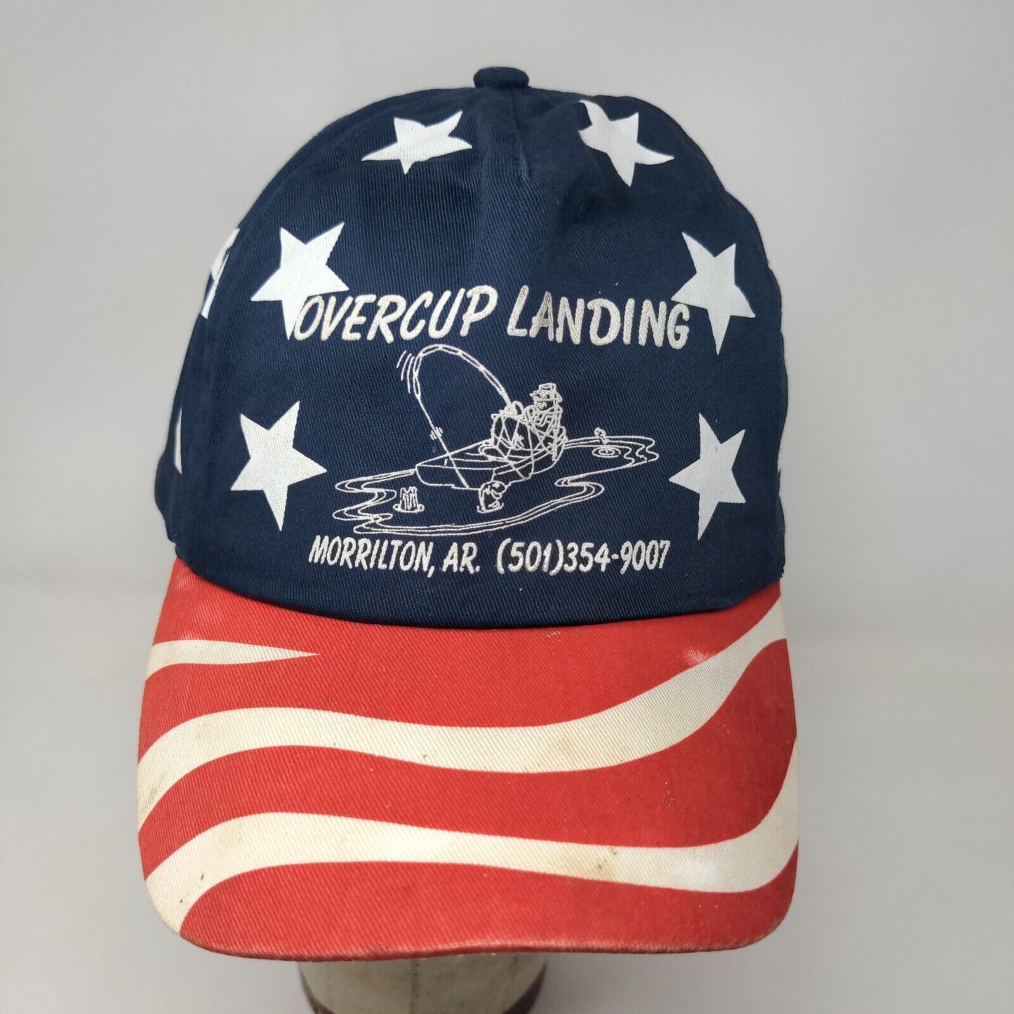 Cobra Men's Snapback Hat Multicolor Overcup Landing AR Patriotic