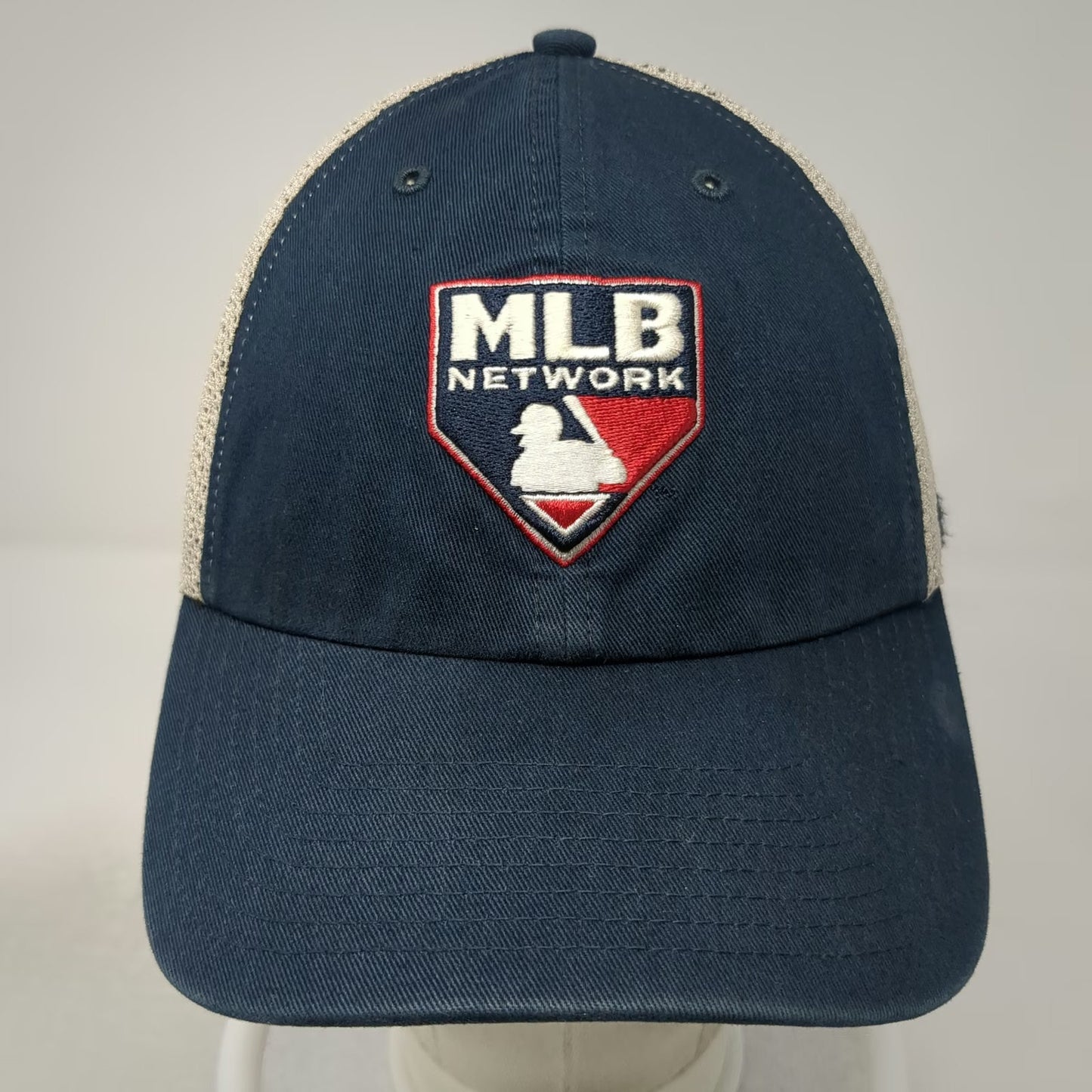 '47 MLB Network Blue Trucker Hat One Size Mesh Snapback League Shield Baseball