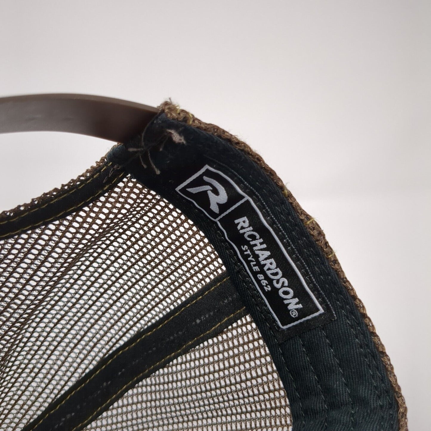 Coleys Glass Snapback Trucker Hat Camo One Size Mesh Back Richardson