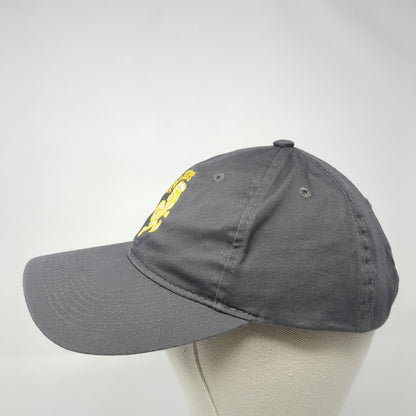 Trojans Strapback Hat Gray One Size Adjustable Embroidered Port & Company Cotton