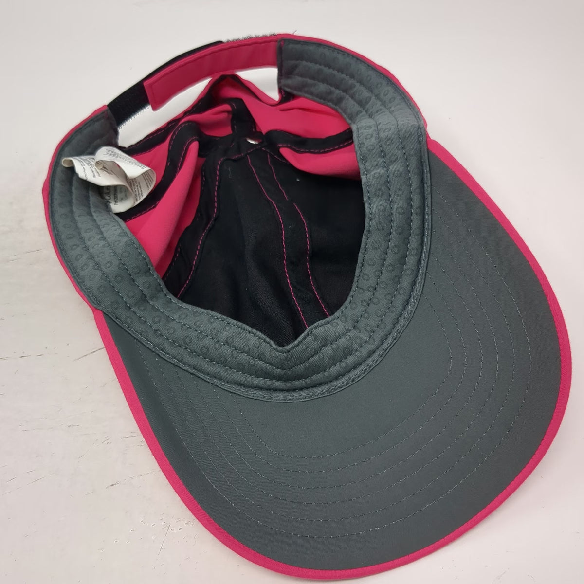 Columbia Baseball Cap Pink OSFM Performance Adjustable Strap Logo Outdoor Hat