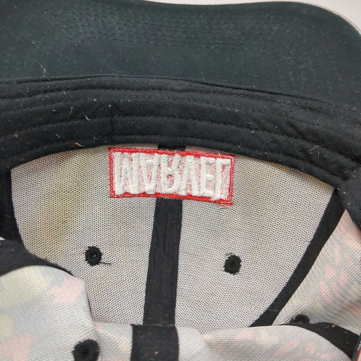 Marvel Baseball Cap Red One Size Allover Print Characters Patch Superhero Hat