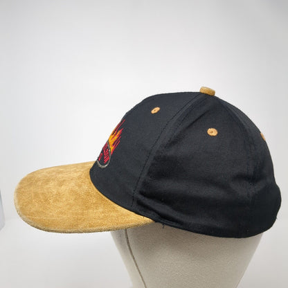 Camp Wilson Bbq Slideback Hat Black OS Adjustable Embroidered 6 Panel Nissin