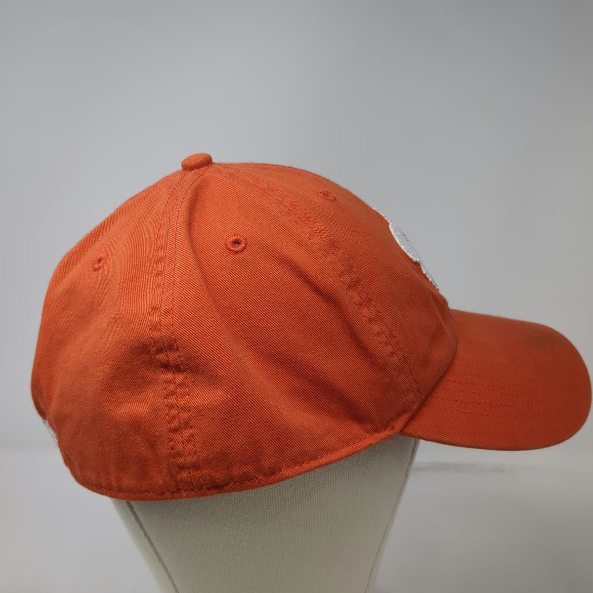 Clemson Tigers NCAA '47 Baseball Cap Orange XL Fitted Paw Logo Embroidery Hat