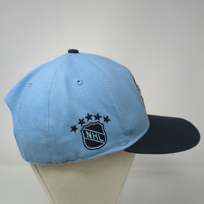 Pittsburgh Penguins NHL 47 Brand Snapback Blue Black One Size Flat Brim Logo Hat