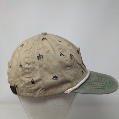 Hippy Helmets Tree Patch Rope Snapback Hat Multi One Size Adjustable