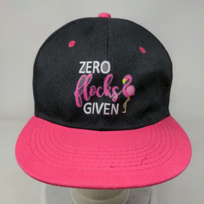 Zero Flocks Given Flamingo Snapback Hat Multi One Size Colorblock