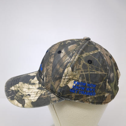 American Crane & Safety Level 2 Rigger Strapback Hat Camo One Size Outdoor Cap
