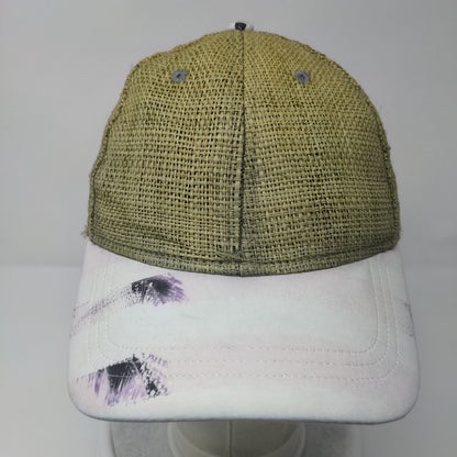 Lululemon Athletica Slideback Straw Hat Multicolor One Size Adjustable Blank