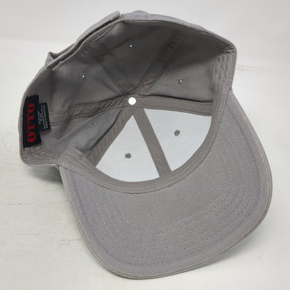 Otto Baseball Cap Gray One Size Mule Deer Foundation Sponsor Patch Cotton Hat