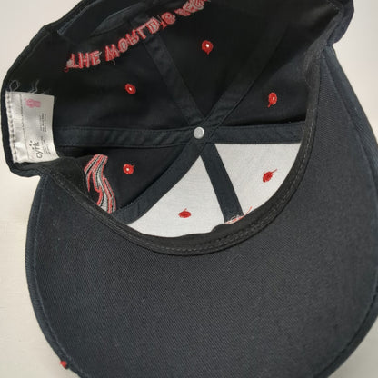 Kenworth Baseball Cap Black One Size Strapback Flame Embroidered Logo Truck Hat