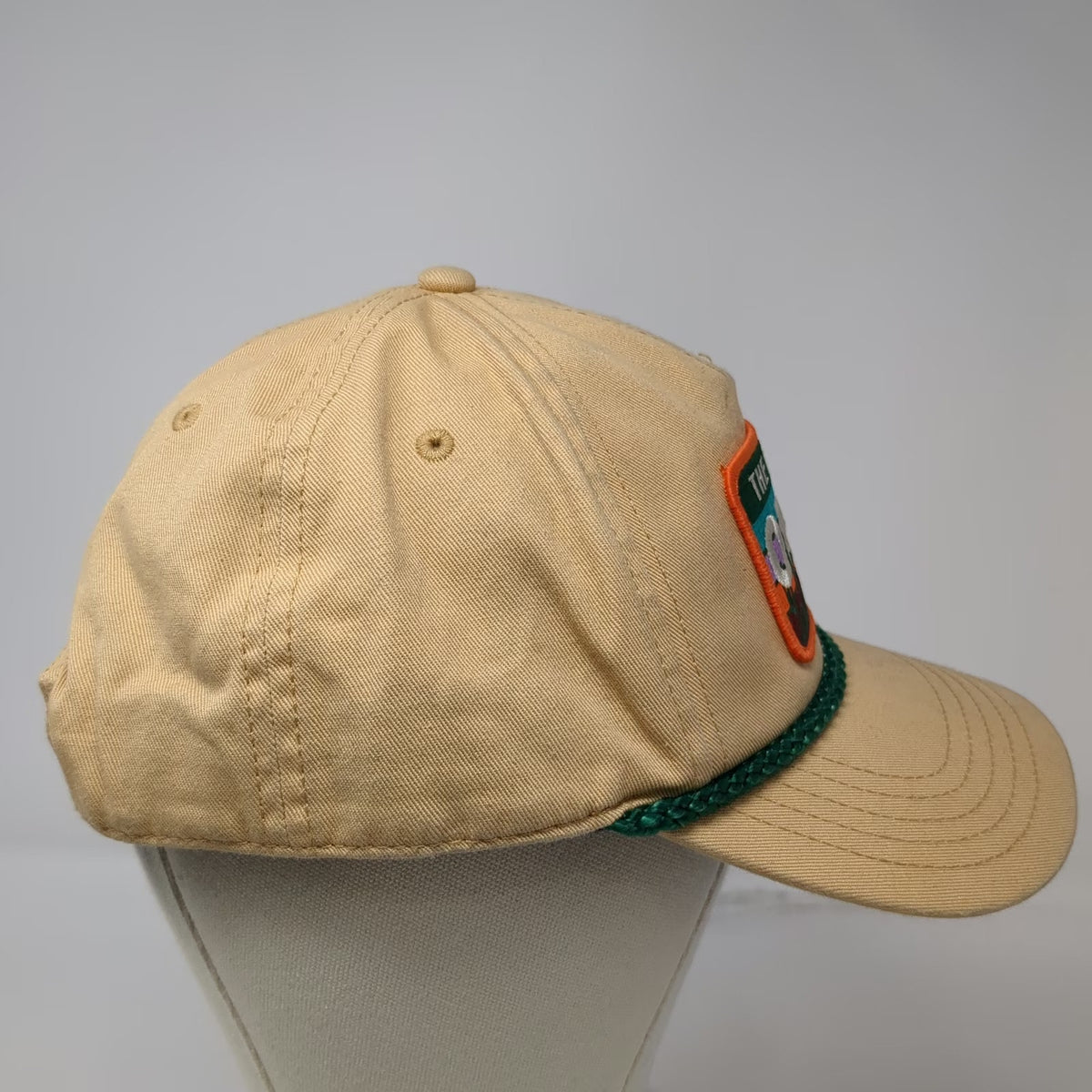 Barstool Sports 5 Panel Orange OSFM Hat Rope Patch Phoenix Open Scottsdale AZ