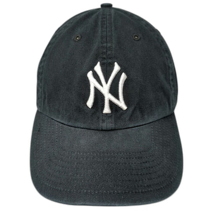 '47 New York Yankees MLB Black One Size Baseball Cap Slideback Hat Curved Brim