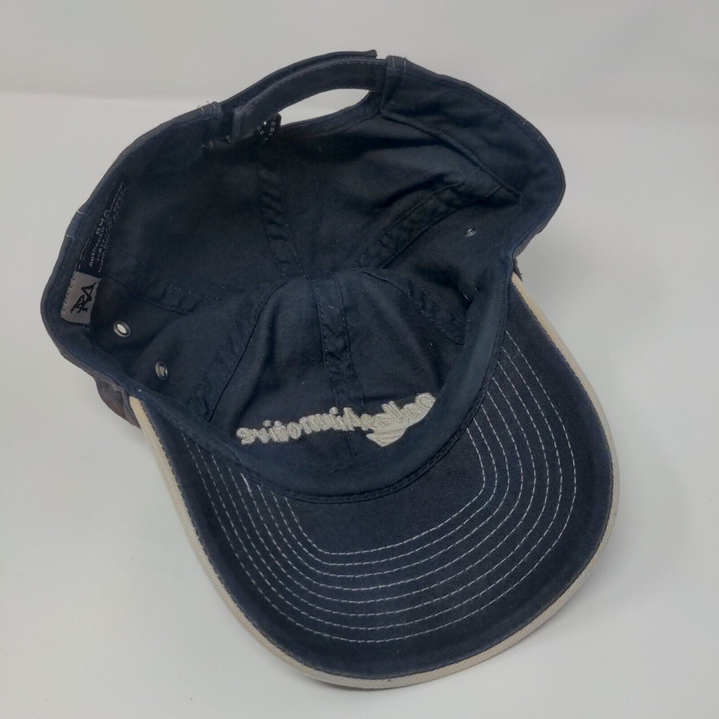 Dallas Airmotive Strapback Hat Blue One Size Adjustable Embroidered 6 Panel