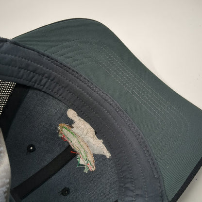 Nike Baseball Cap Black M The Coeur d'Alene Idaho Golf Mesh Flexfit Swoosh Hat