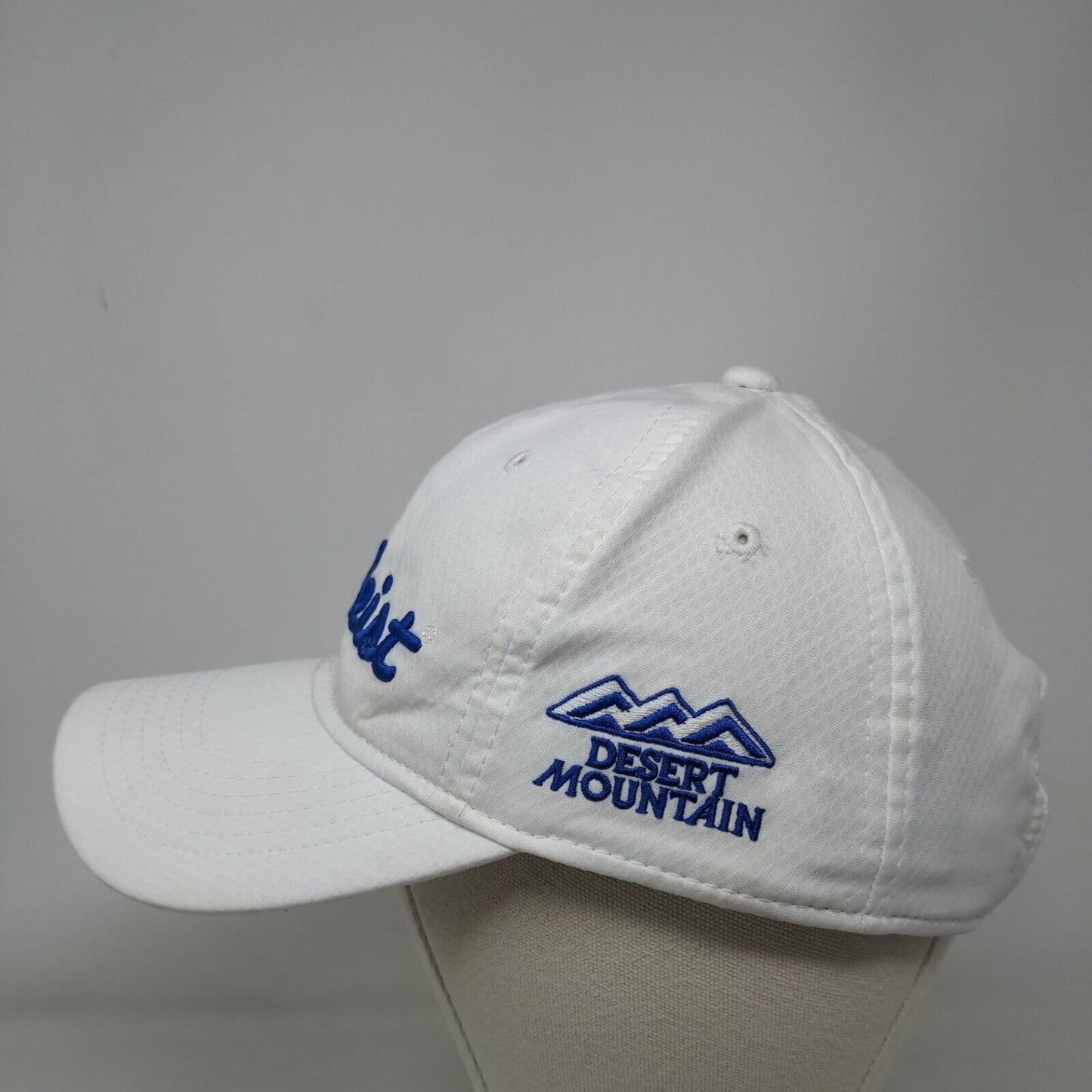 Titleist 2015 Mountain Monsoon Strapback Hat White One Size Embroidered 6 Panel