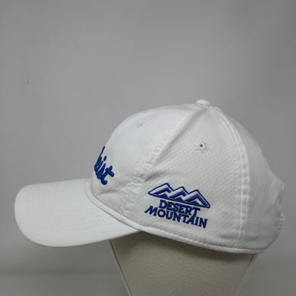 Titleist 2015 Mountain Monsoon Strapback Hat White One Size Embroidered 6 Panel